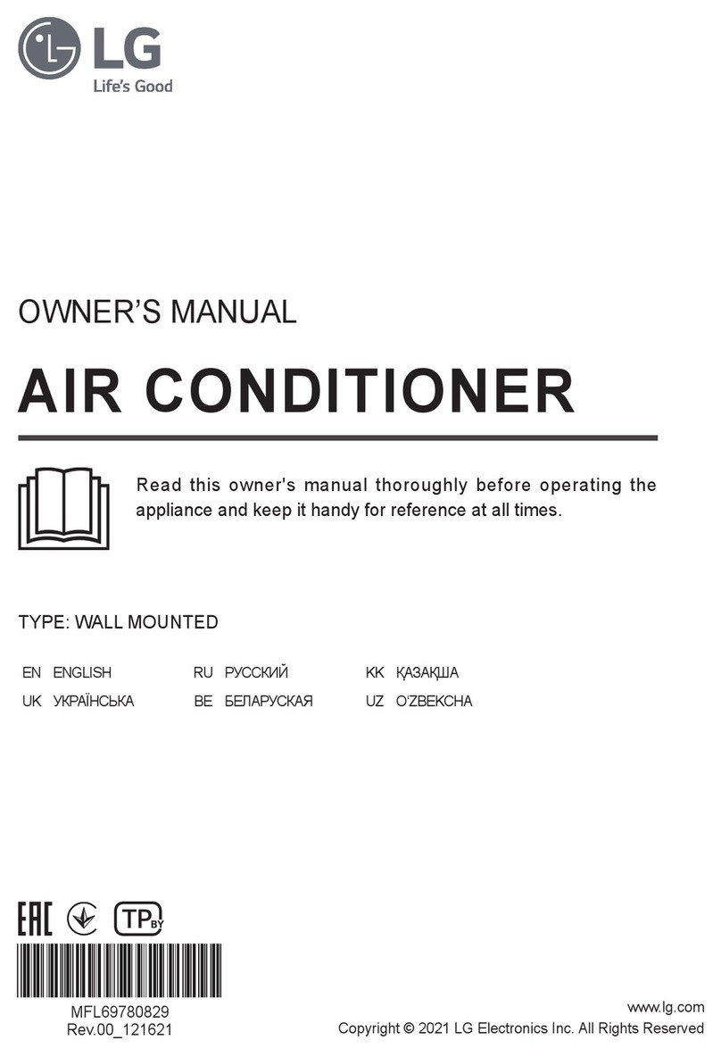 LG AC12BK User manual