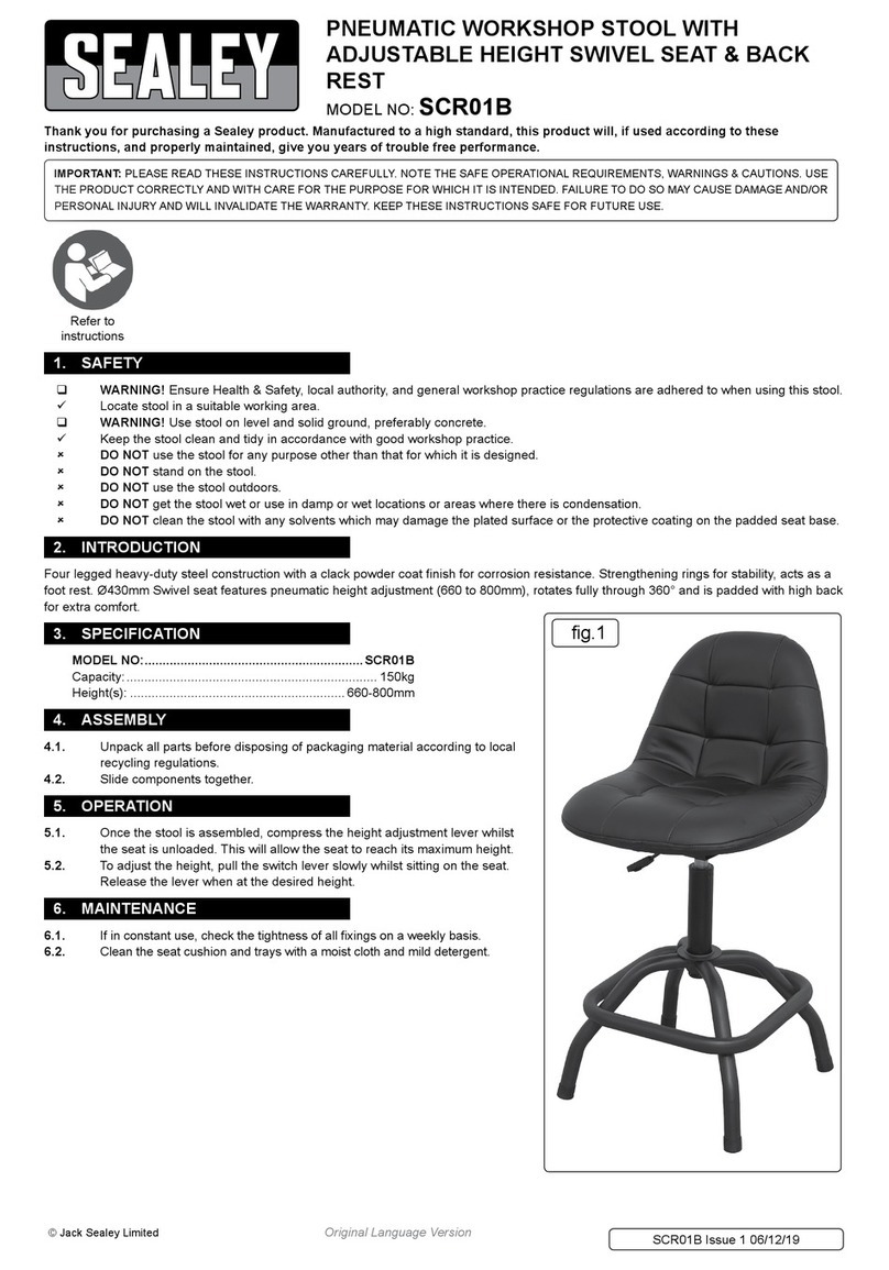 Sealey SCR01B User manual