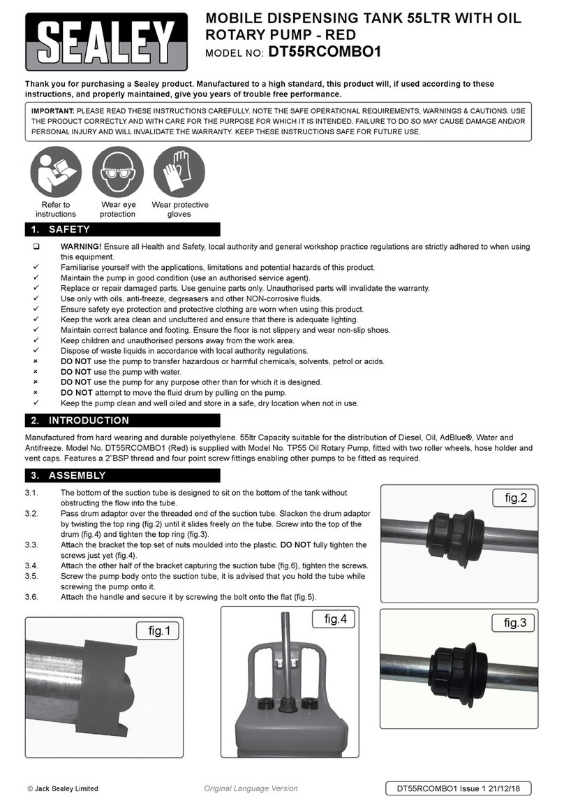 Sealey DT55RCOMBO1 instructions