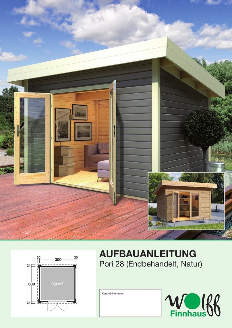 Wolff Finnhaus Pori 28 Building instructions