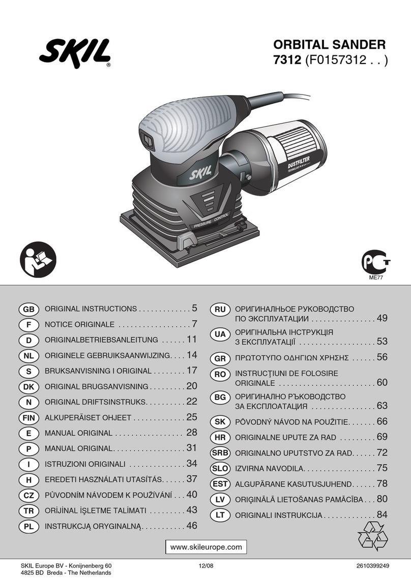 Skil 7312 Original instructions