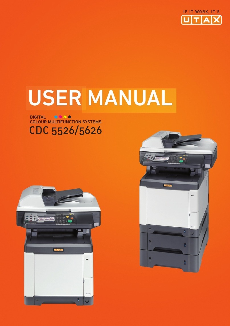 Utax CDC 5626 User manual