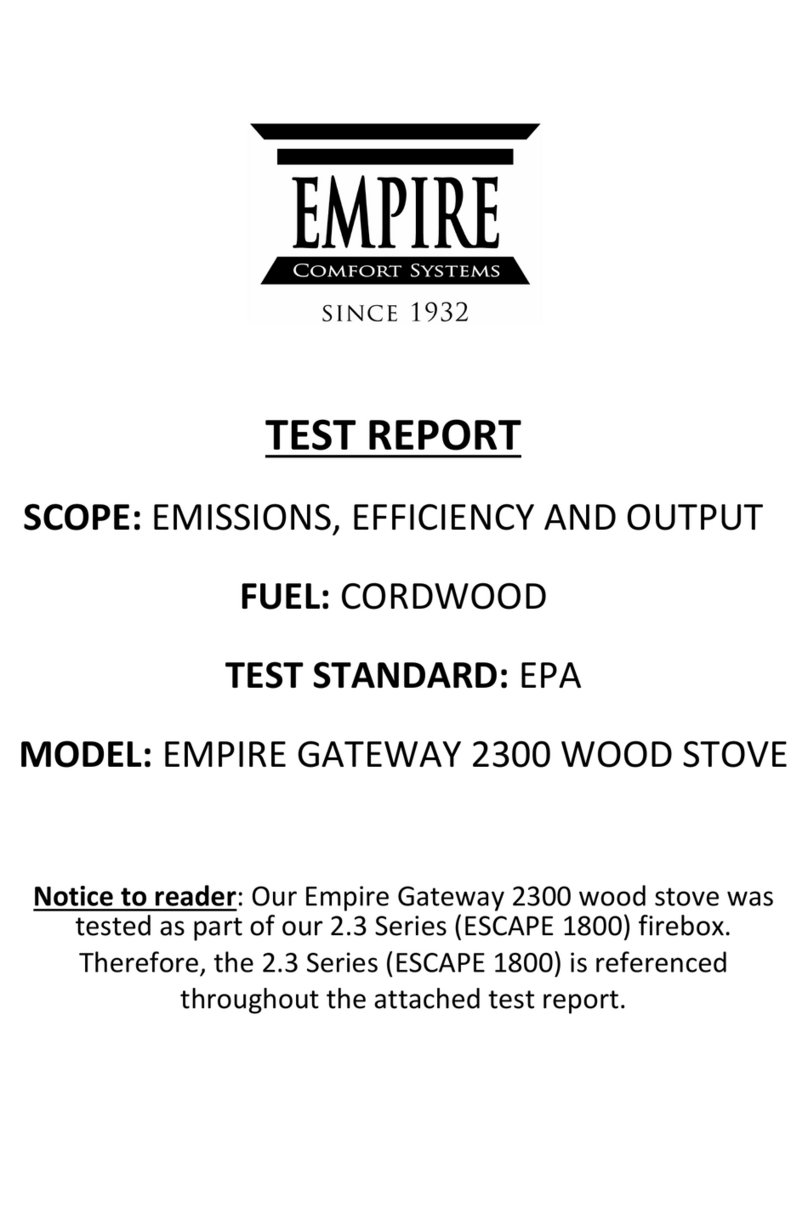 Empire Comfort Systems EMPIRE GATEWAY 2300 instructions