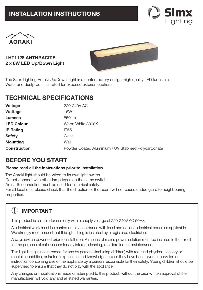 SImx Aoraki LHT1128 installation instructions