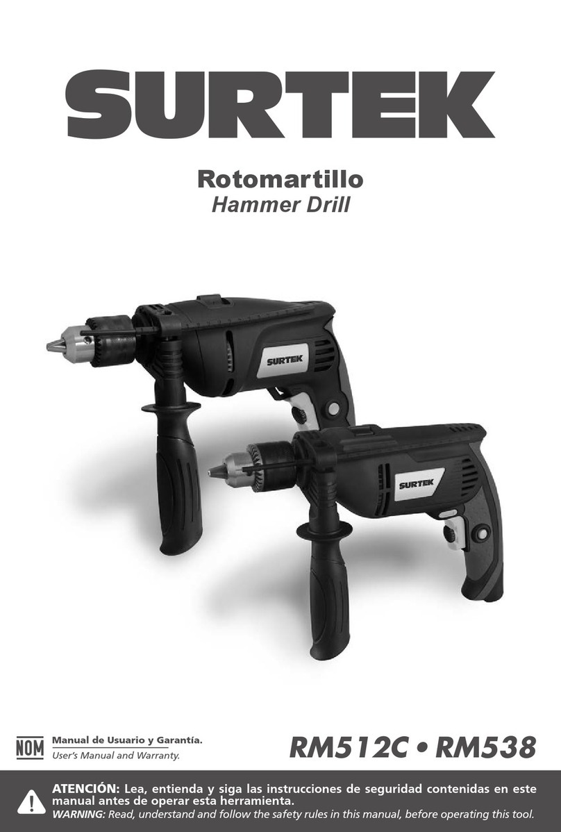 Surtek RM512C User manual