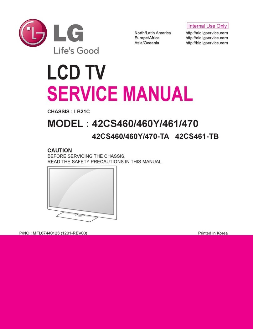 LG 42CS460 User manual