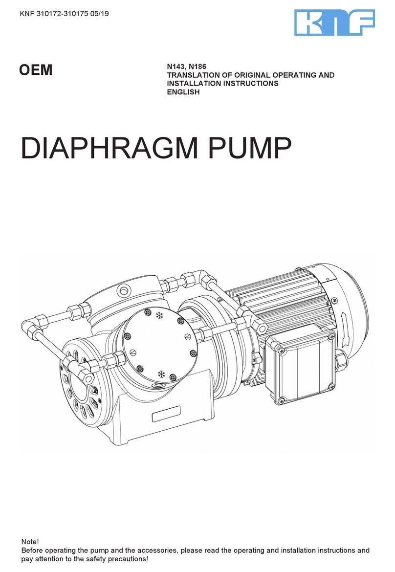 KNF N143 User manual