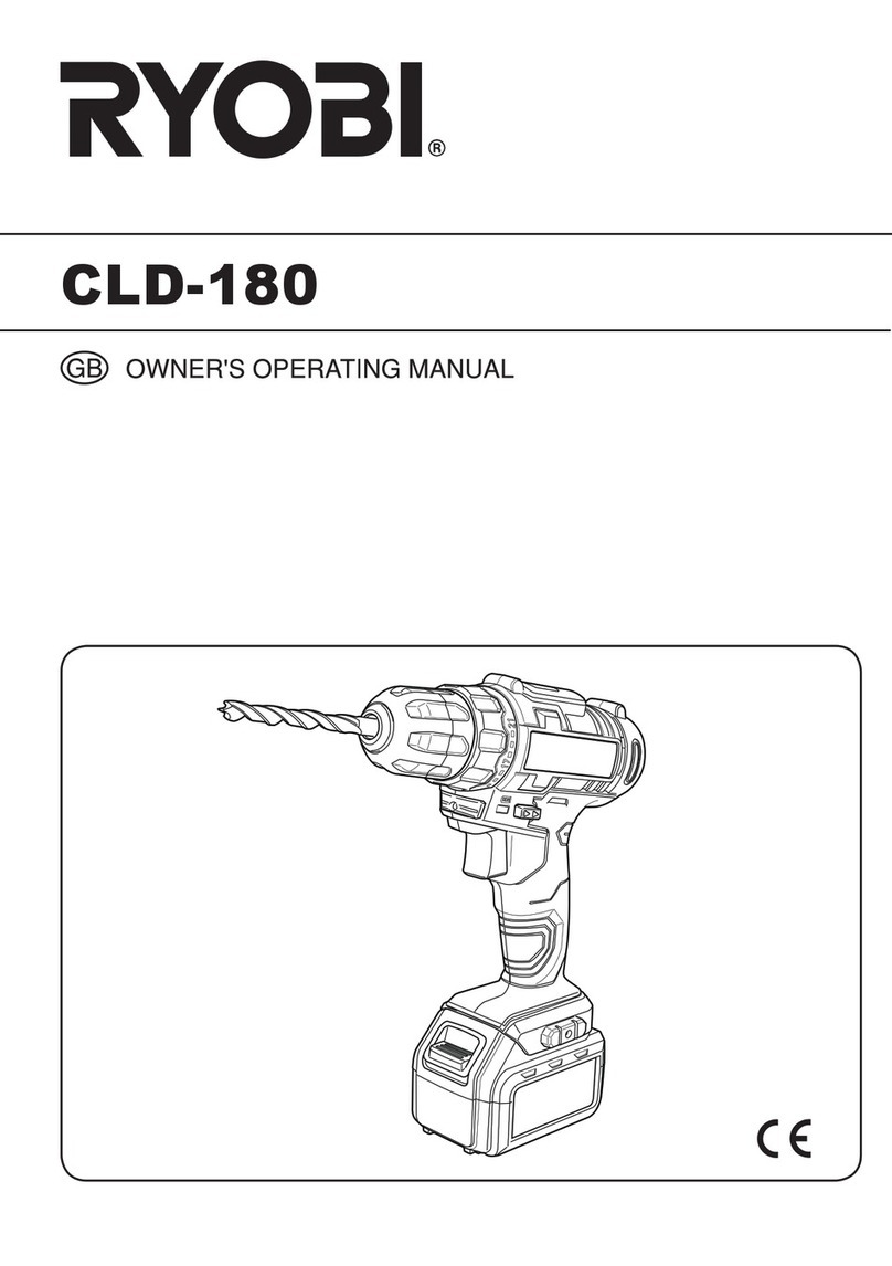 Ryobi CLD-180 Operation manual