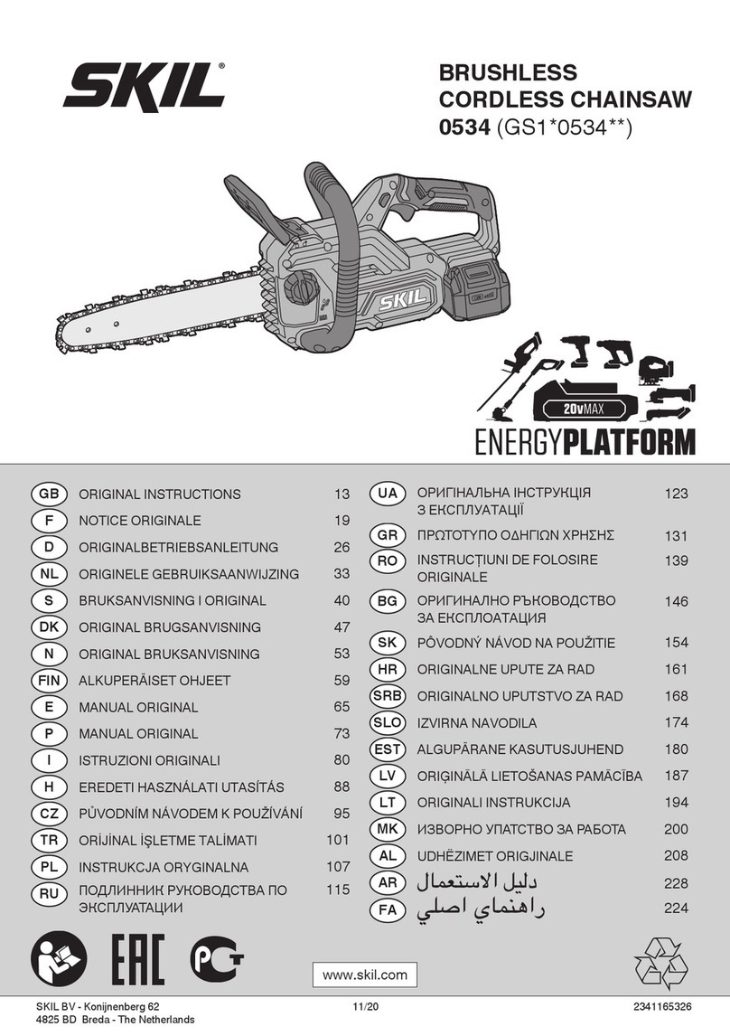 Skil GS1 0534 Series User manual