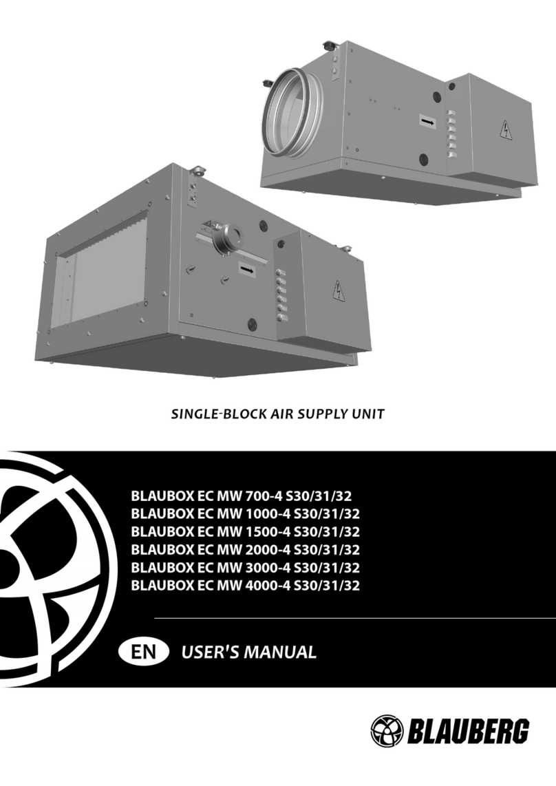 BLAUBERG BLAUBOX EC MW 700-4 S30 user manual