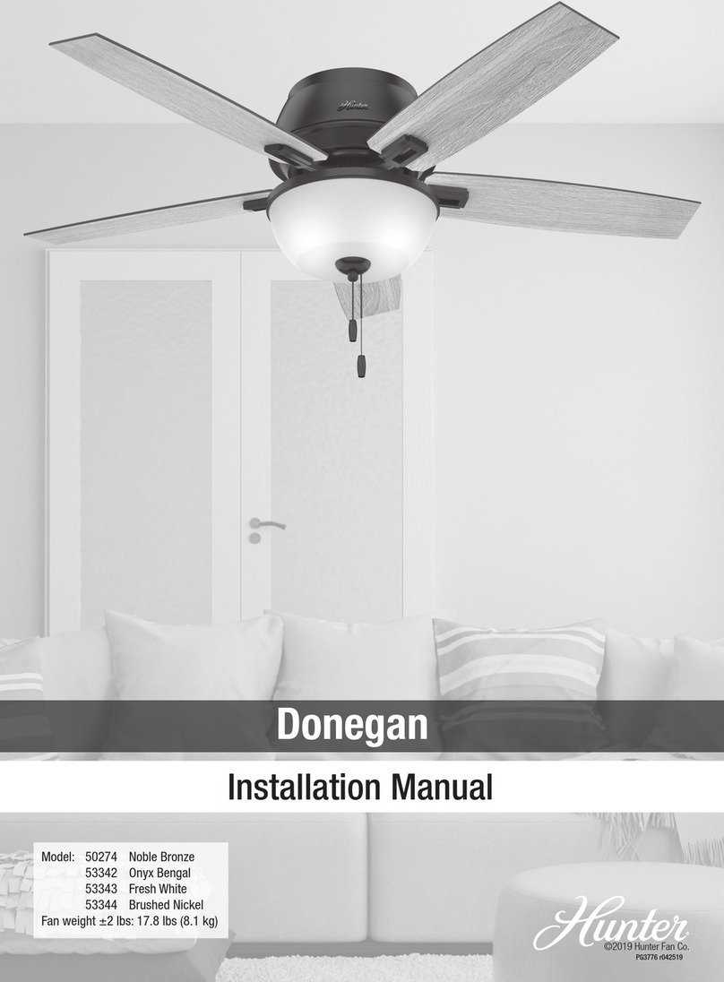 Hunter Donegan 50274 User manual