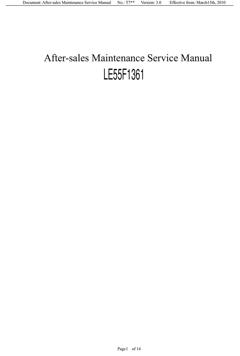 AOC LE55F1361 User manual