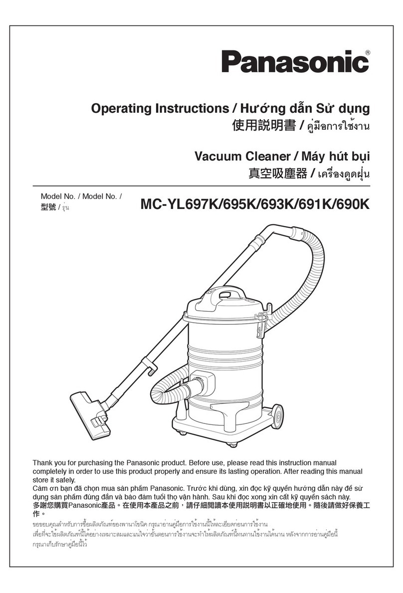 Panasonic MC-YL697K operating instructions
