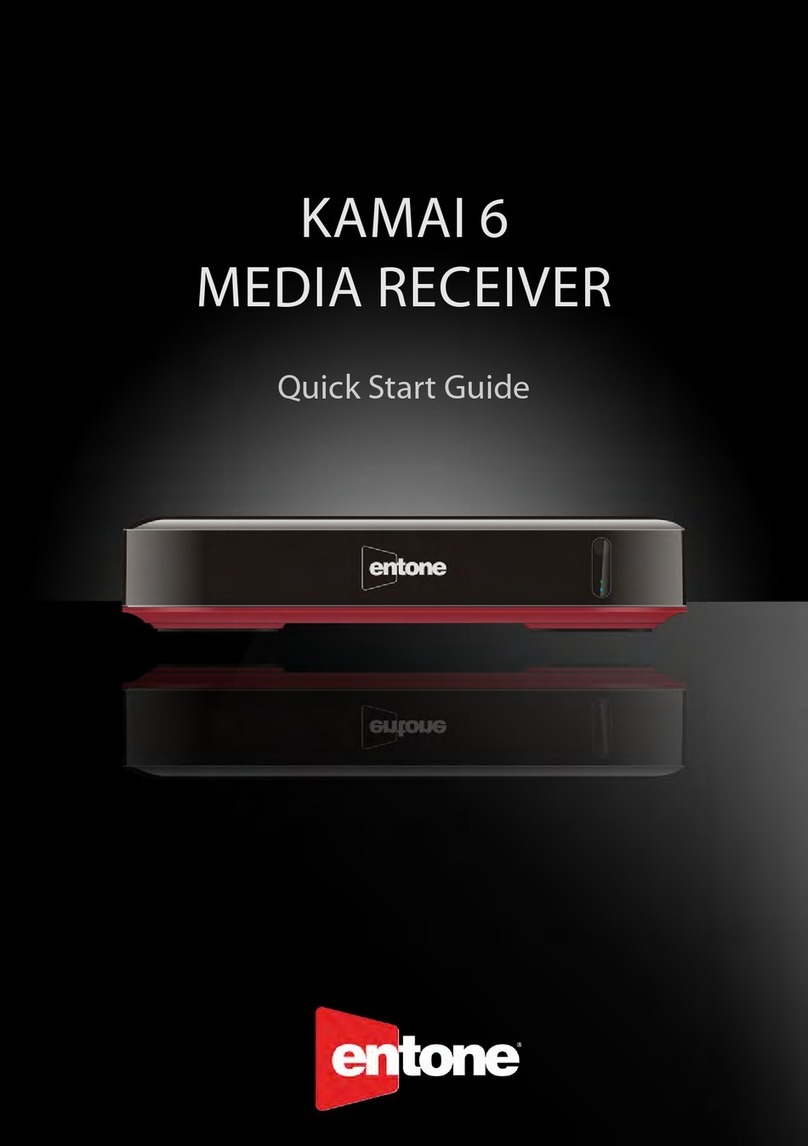 Entone Kamai 6 quick start guide