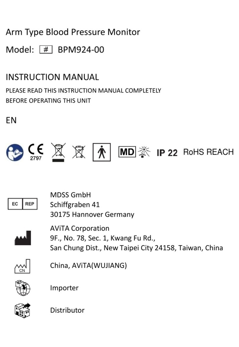 Avita BPM924-00 User manual