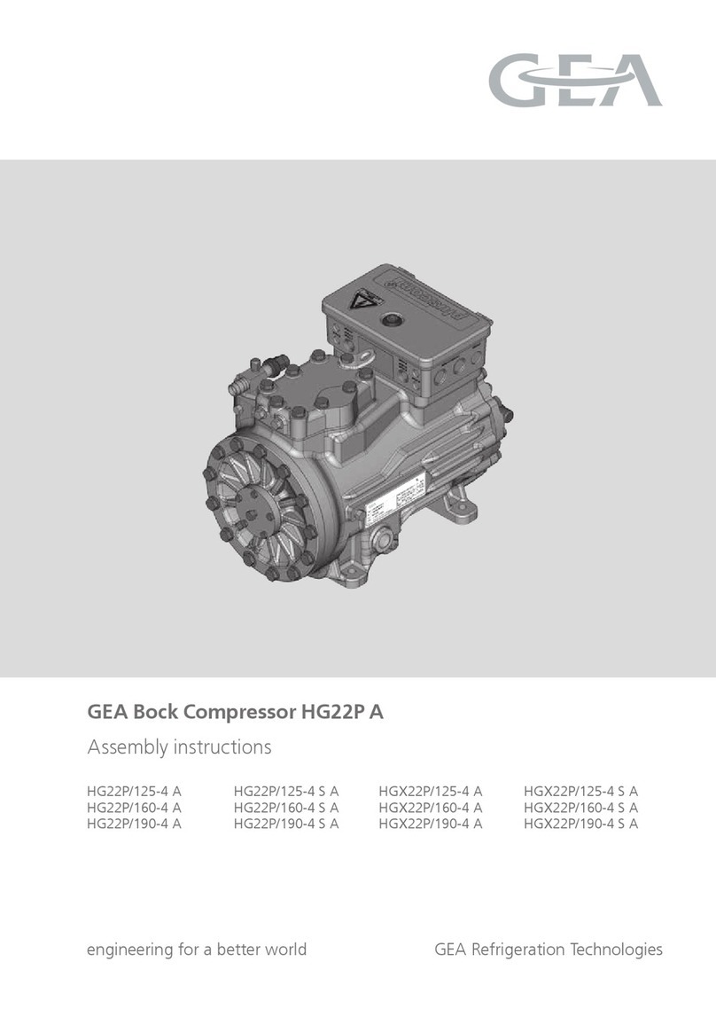 GEA Bock HG22P A User manual GEA Bock HG22P A User manual