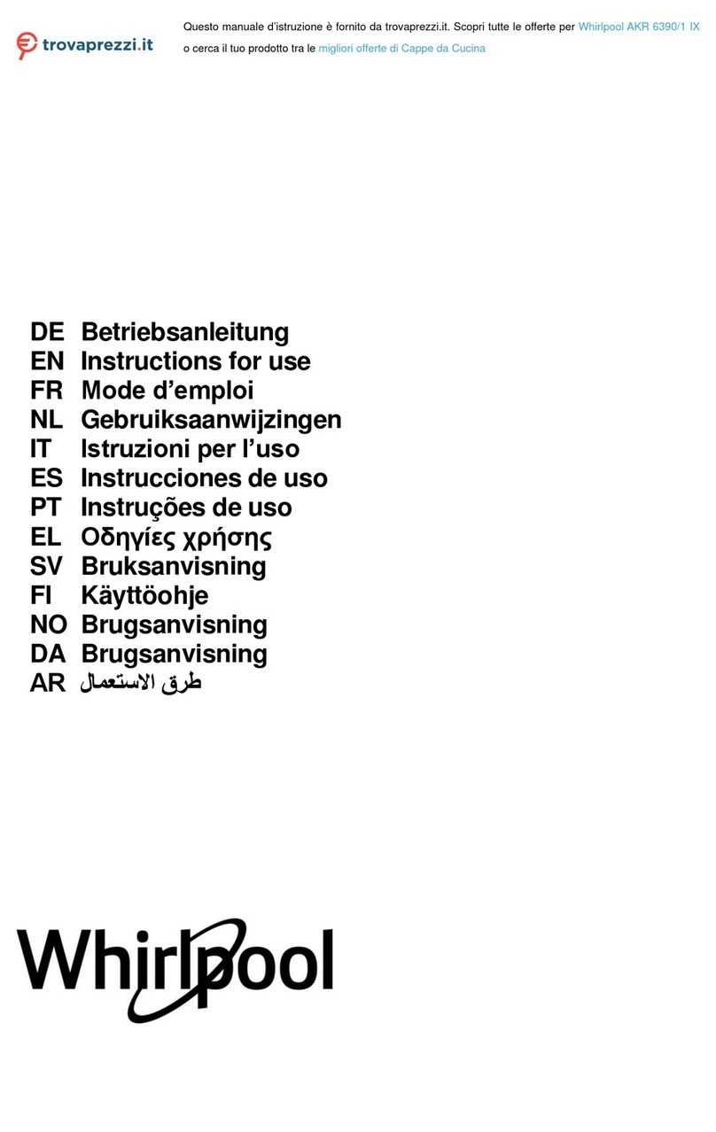 Whirlpool AKR 6390/1 IX Instructions for use