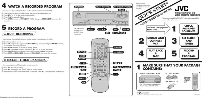 Sony HR-A54U User manual
