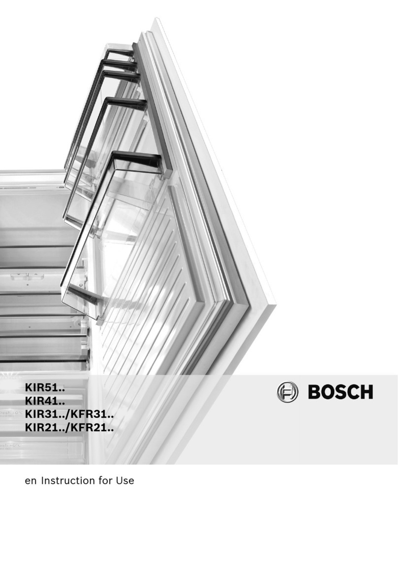 Bosch KIR51 series Instructions for use