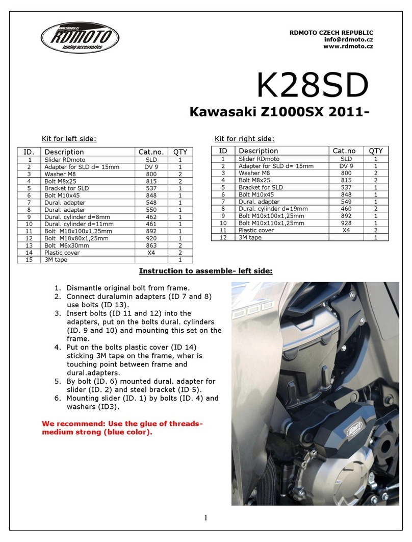 RDMOTO K28SD User manual