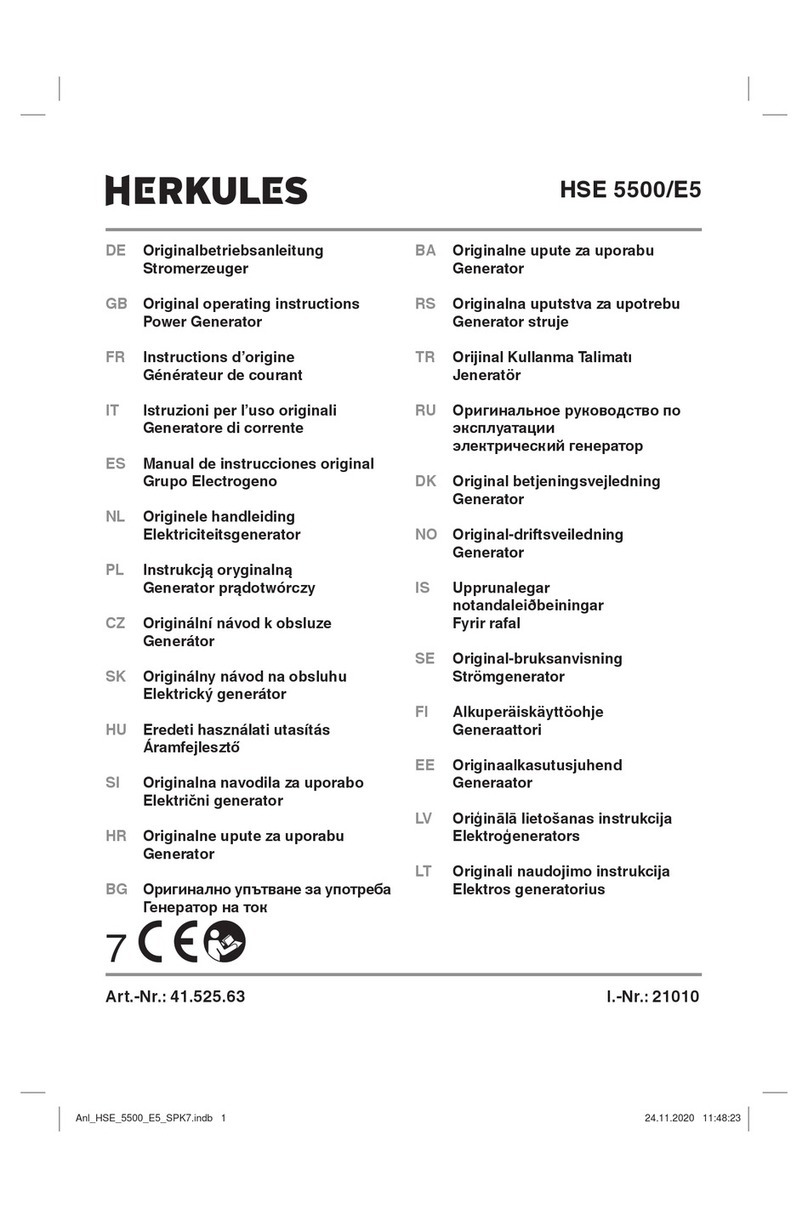 HERKULES HSE 5500/E5 User manual HERKULES HSE 5500/E5 User manual