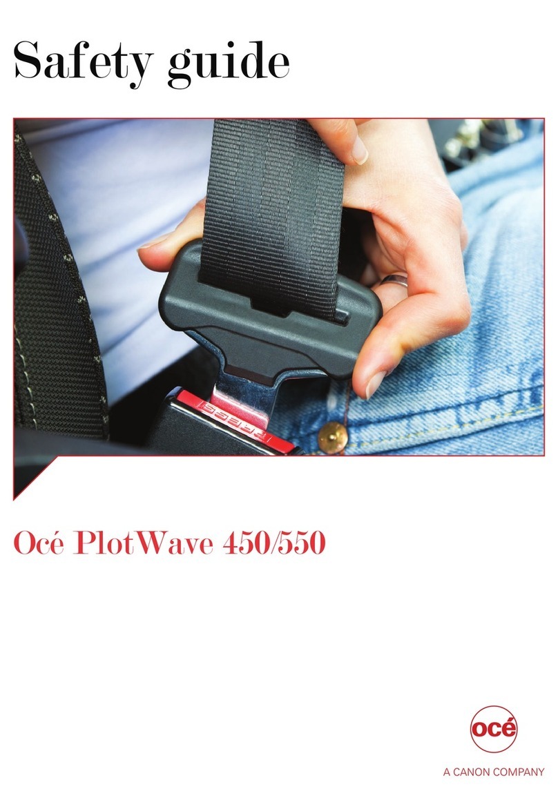 Oce PlotWave 450 Safety guide