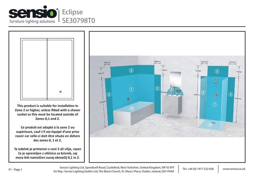 Sensio Eclipse SE30798T0 User manual