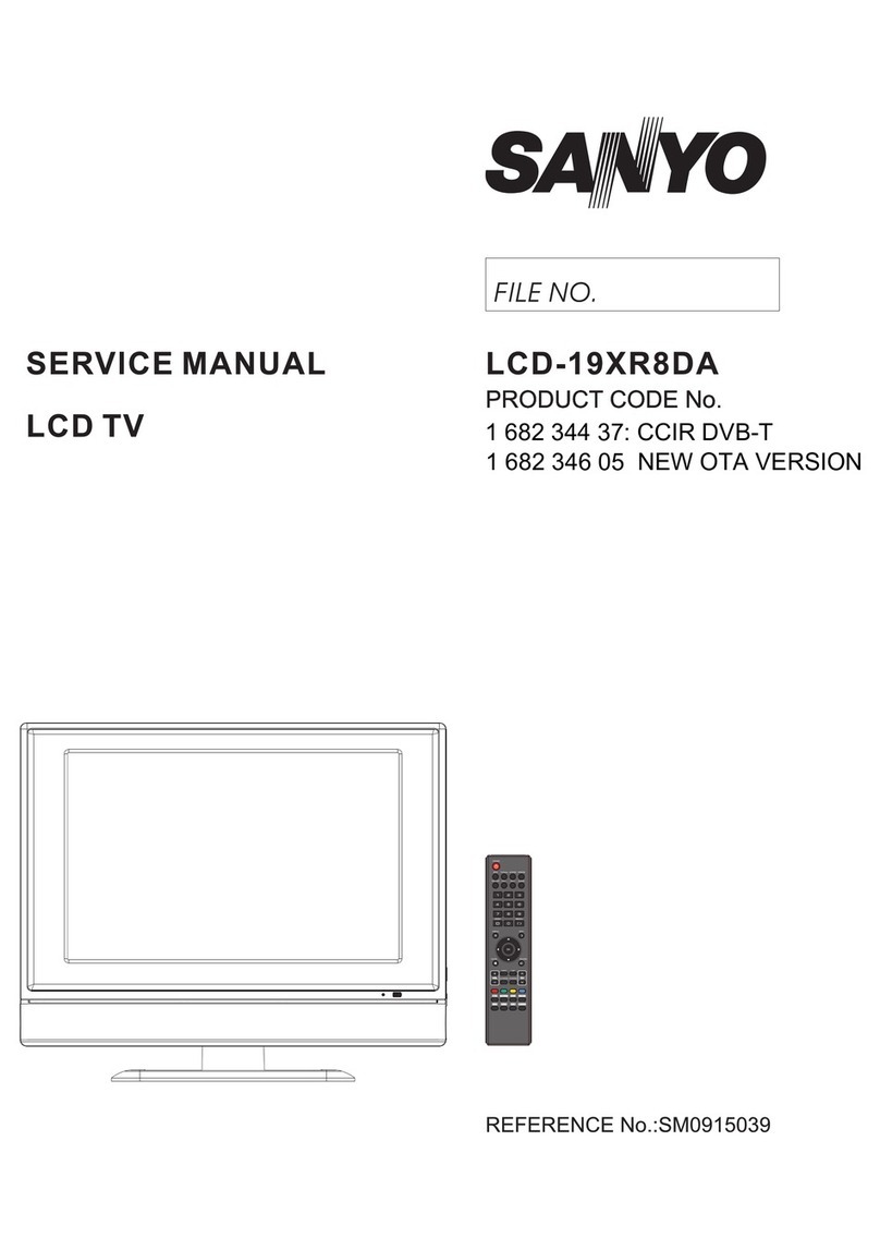 Sanyo LCD-19XR8DA User manual