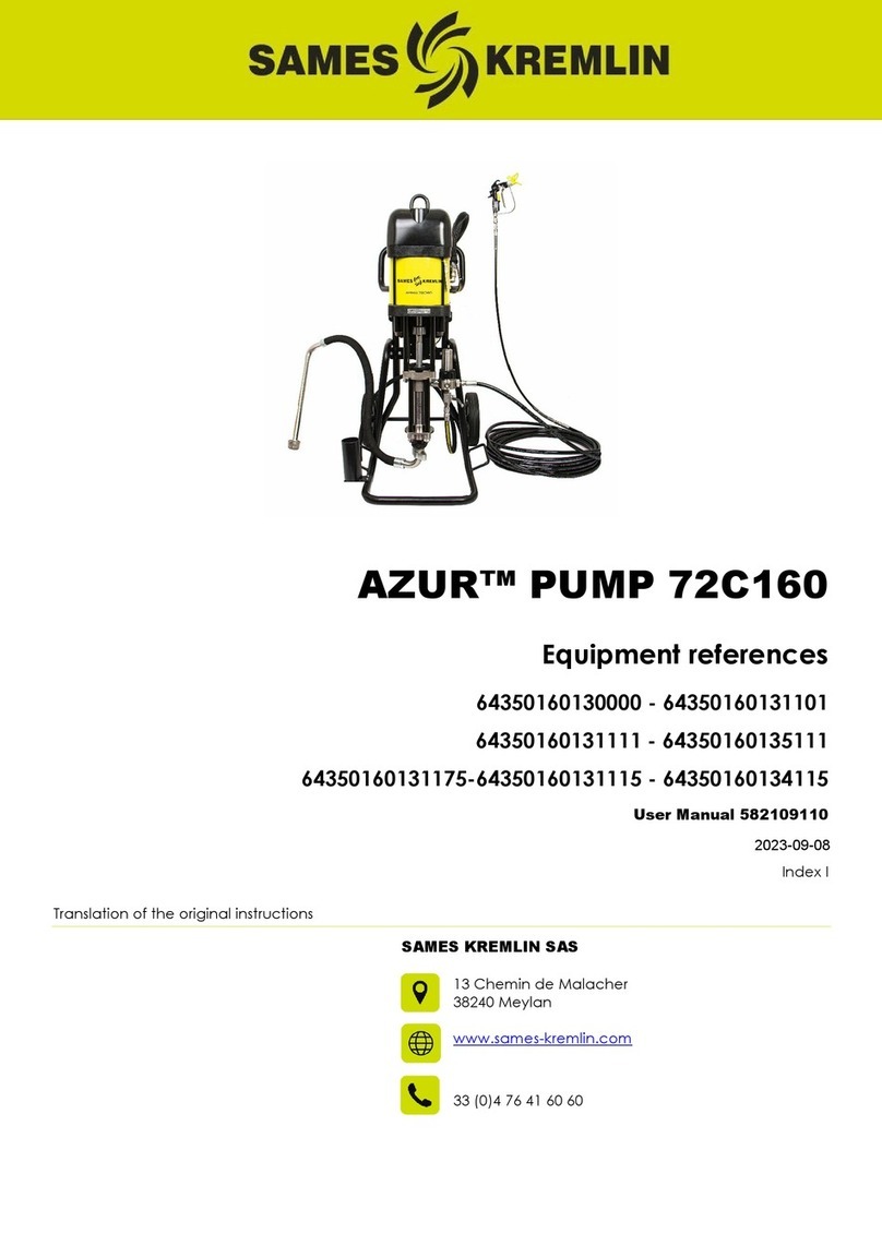 SAMES KREMLIN AZUR 72C160 manual