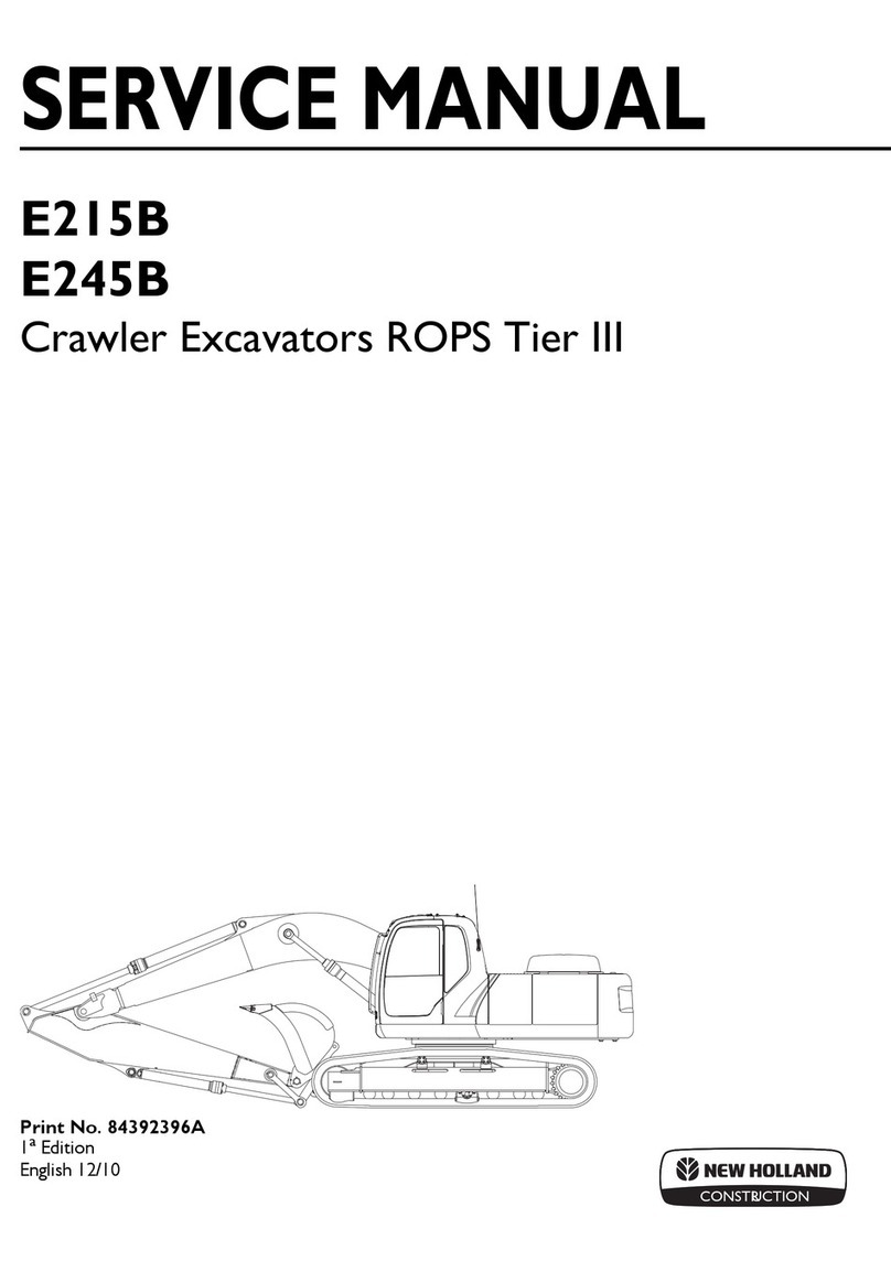 New Holland E245B Service manual