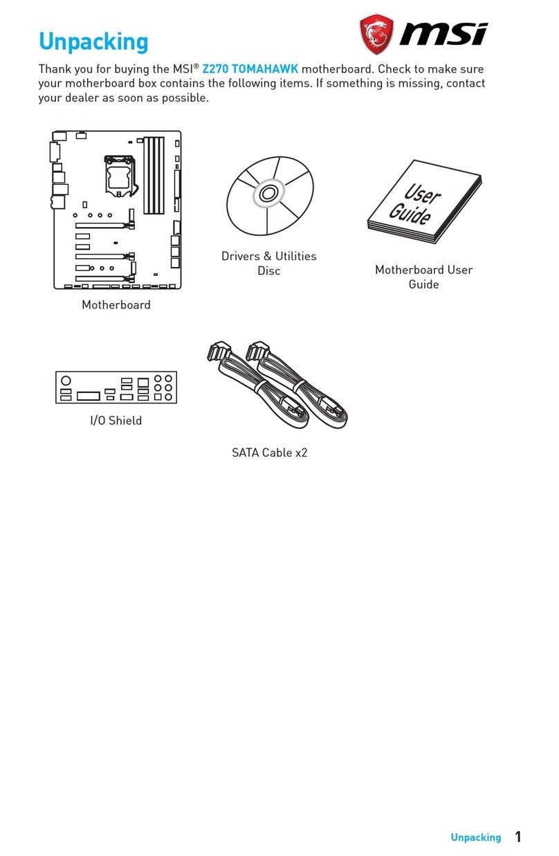 MSI Z270 TOMAHAWK ARCTIC user guide