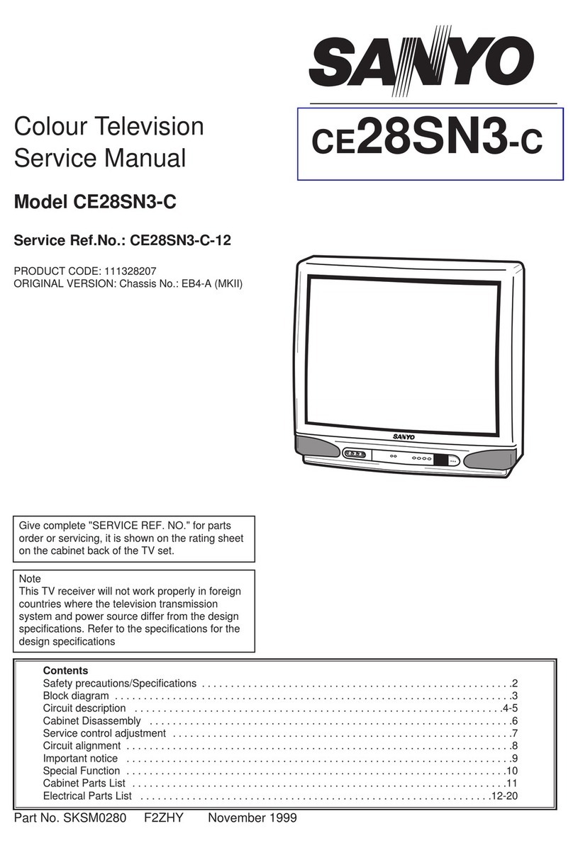Sanyo CE28SN3-C User manual Sanyo CE28SN3-C User manual