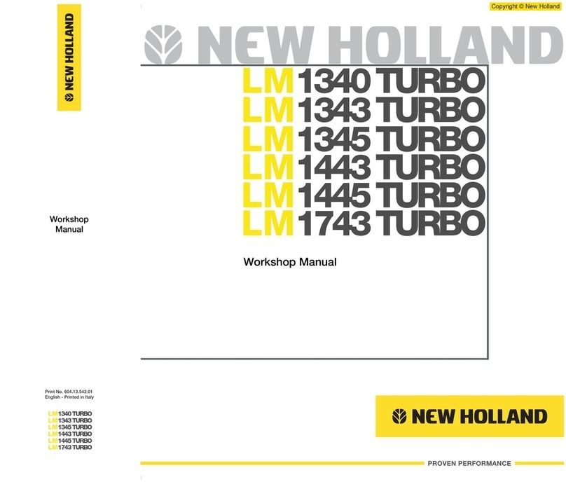New Holland LM1340 TURBO Workshop manual