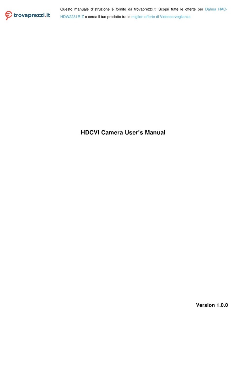 Dahua HAC-HDW2231R-Z User manual