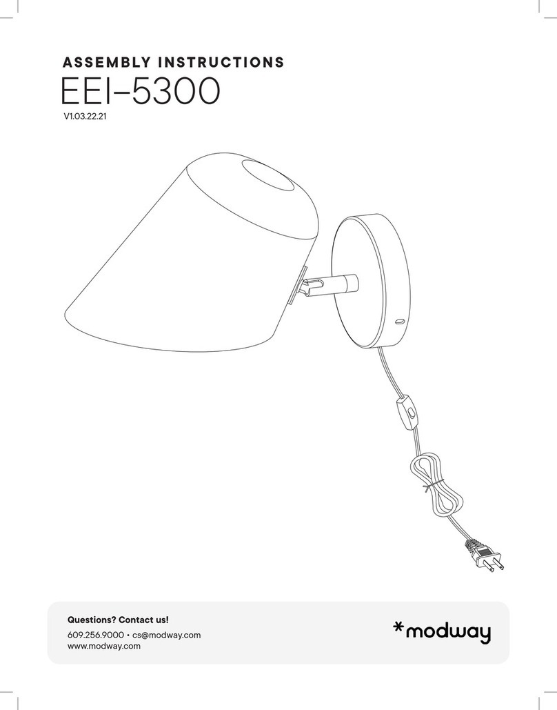 modway EEI-5300 Assembly instructions