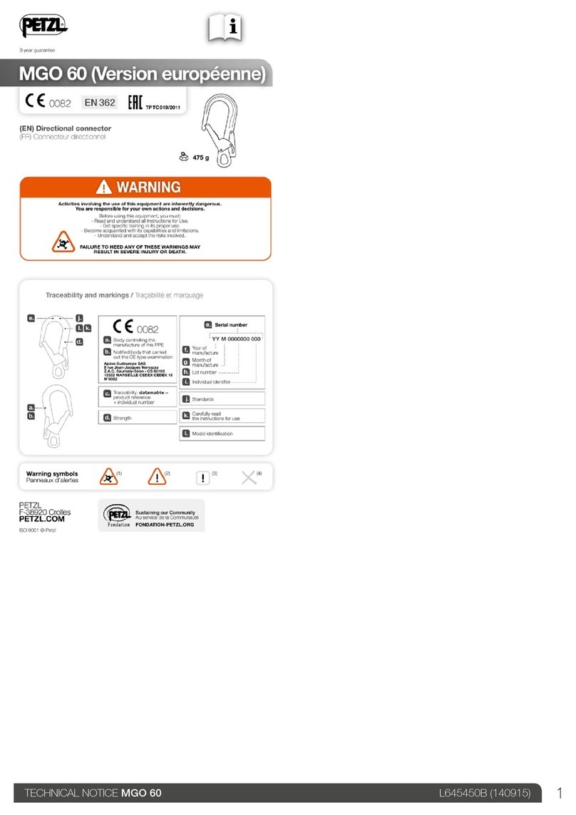 Petzl MGO 60 manual