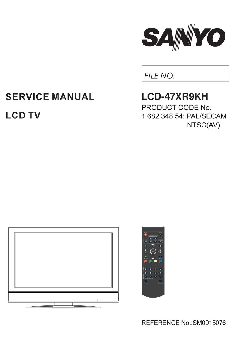 Sanyo LCD-47XR9KH User manual