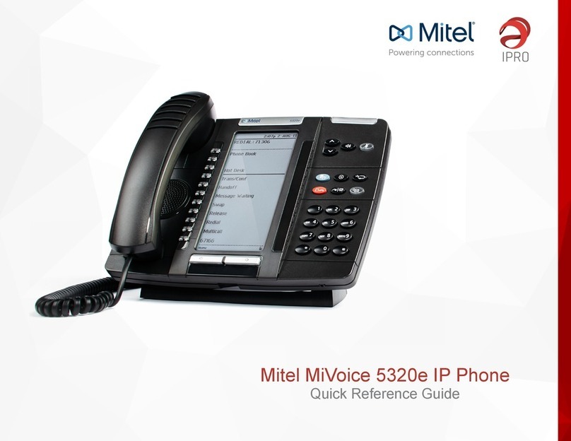 Mitel MiVoice Office 5320e User manual