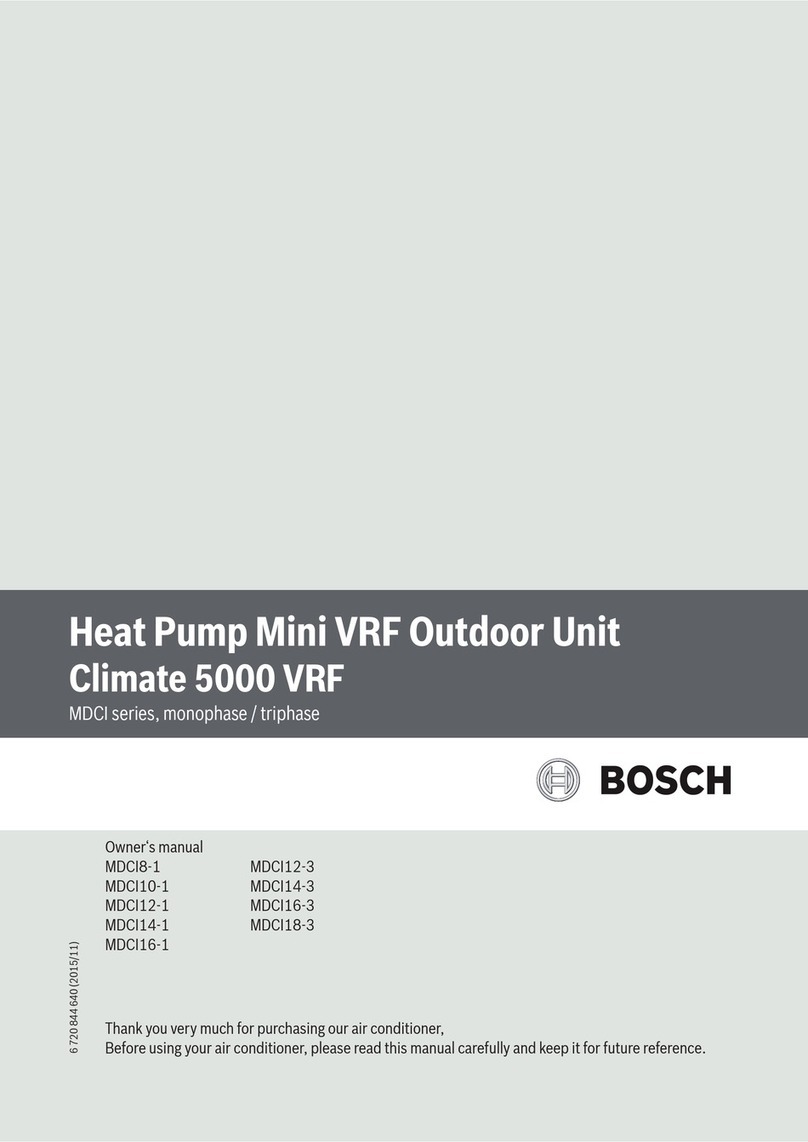 Bosch MDCI10-1 owner's manual