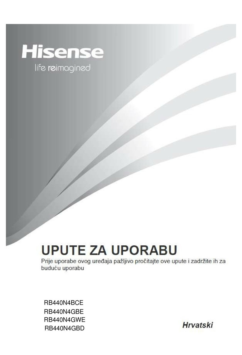 Hisense RB440N4BCE User's operation manual