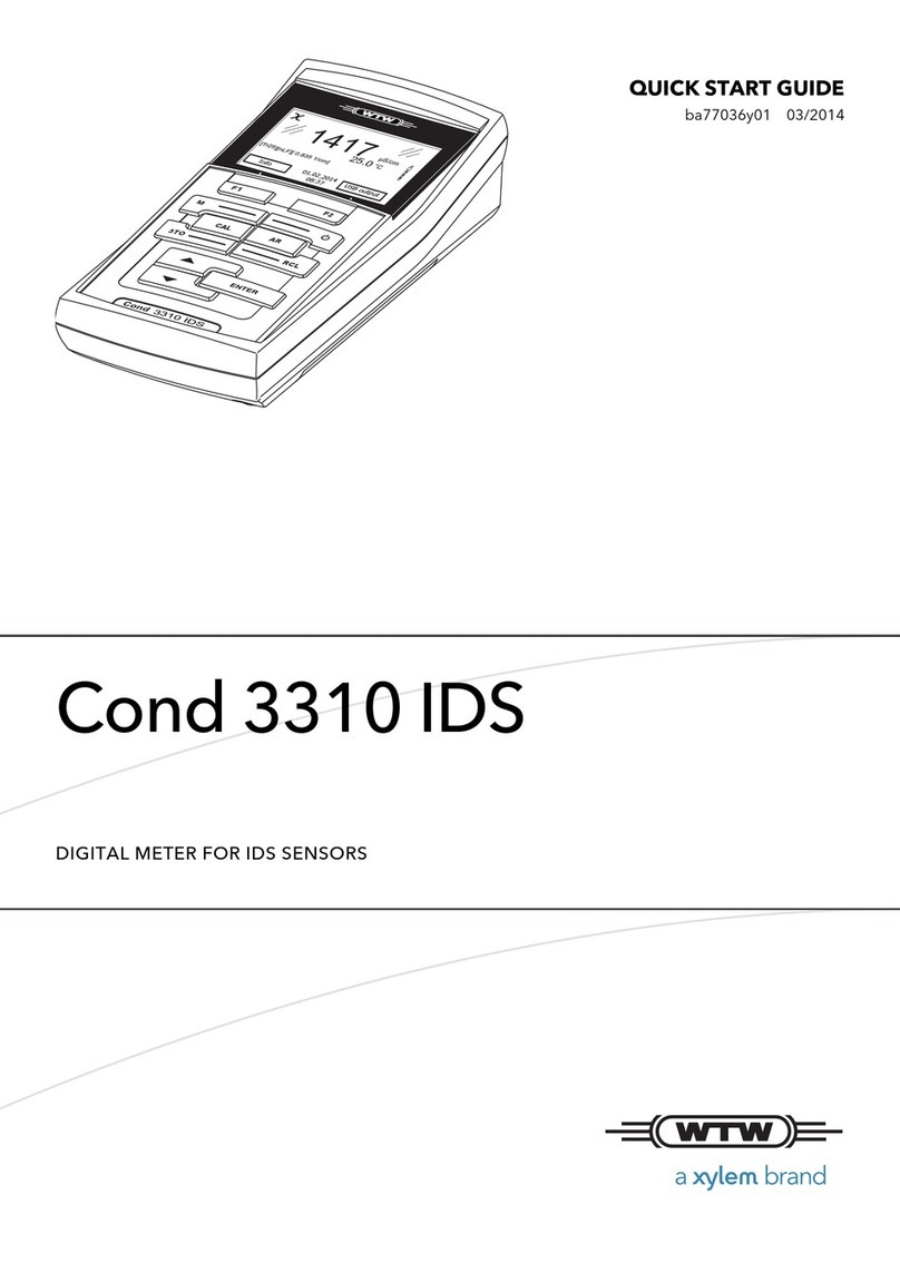 Xylem WTW Cond 3310 IDS User manual