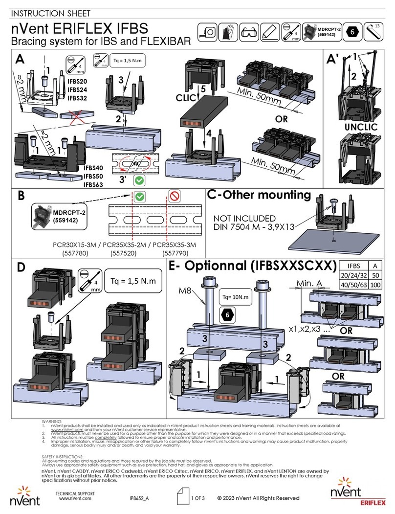 nvent ERIFLEX IFBS User manual