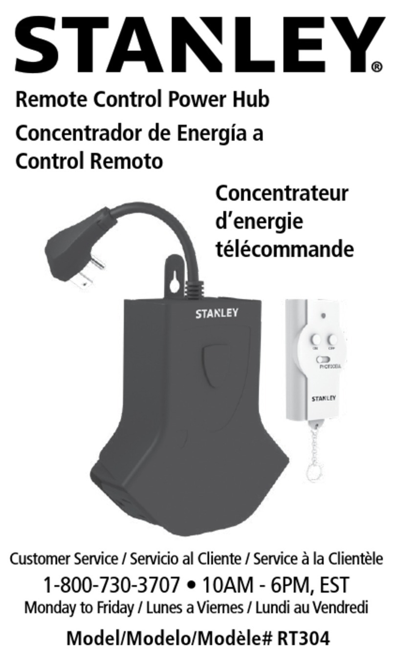 Stanley RT304 manual