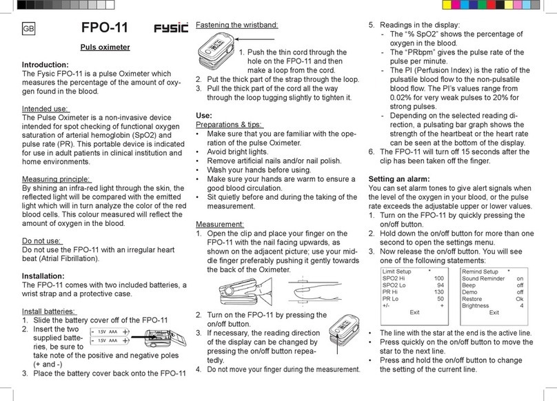 Fysic FPO-11 manual