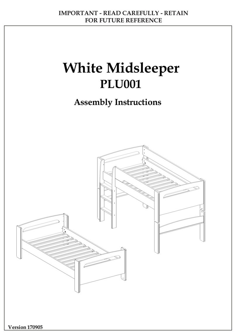 Julian Bowen Limited PLU001 Assembly instructions