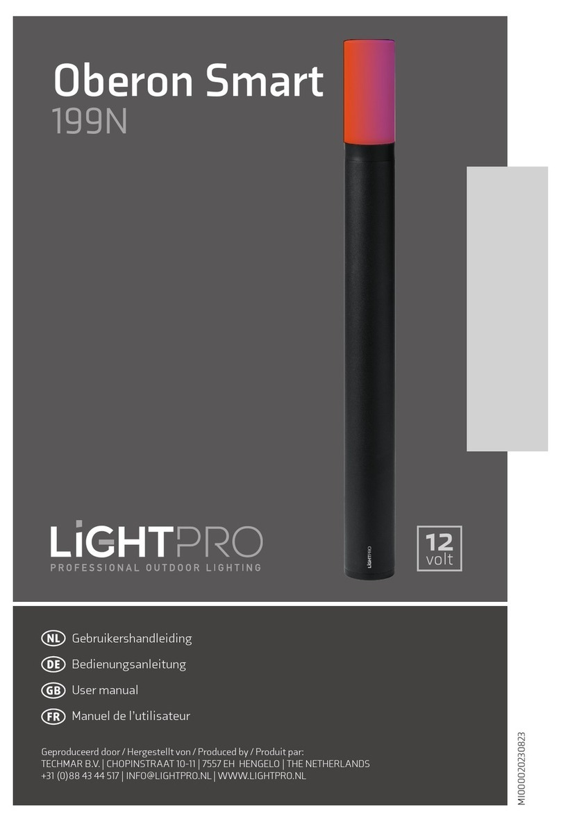 LightPro Oberon Smart User manual