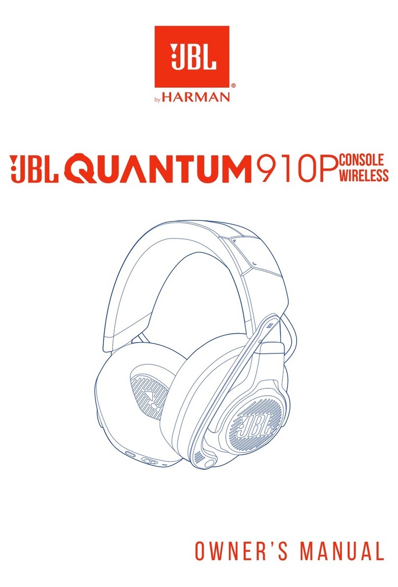 Harman JBL QUANTUM 910P User manual