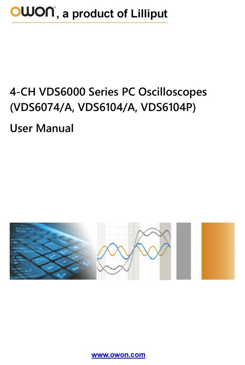 Owon VDS6104P user manual