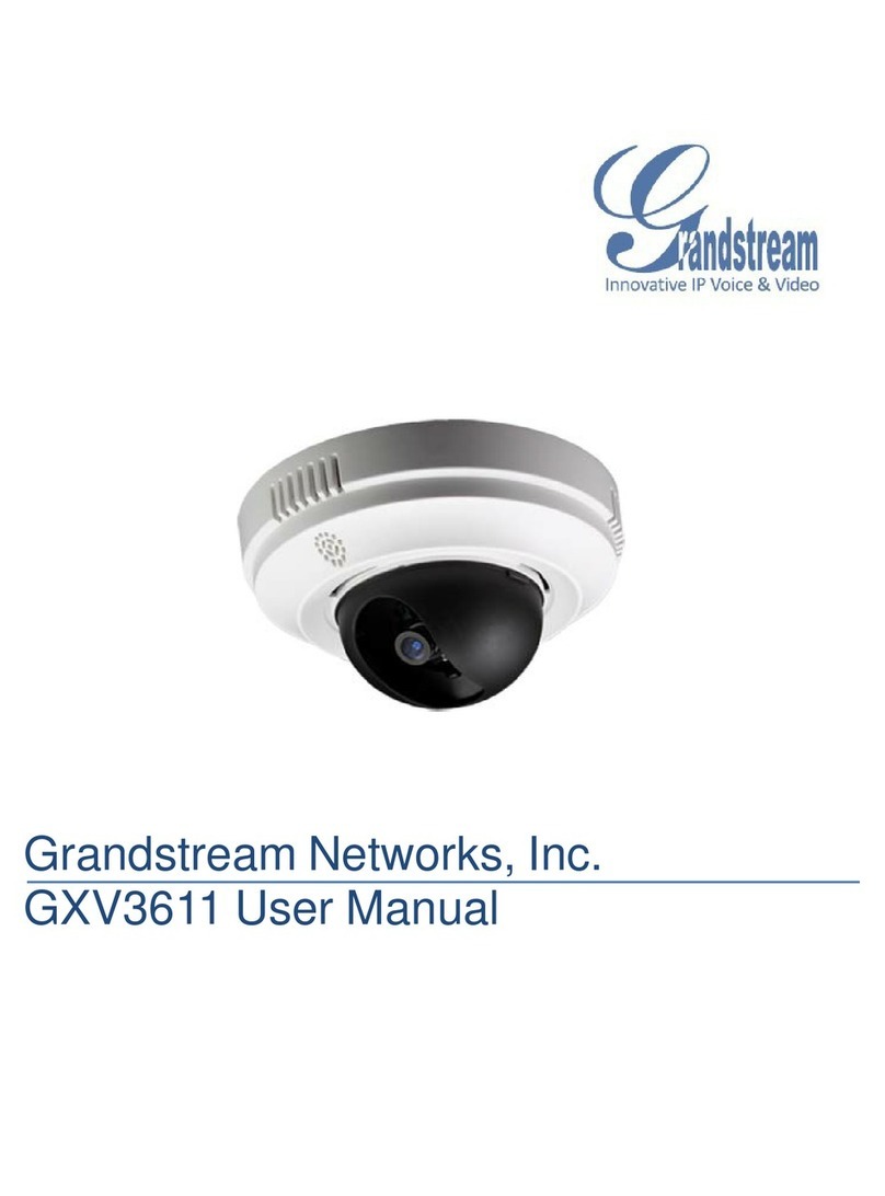 Grandstream Networks GXV3611 user manual