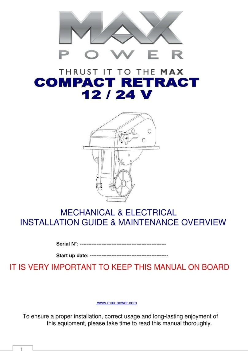 MaxPower COMPACT RETRACT 12 V User manual